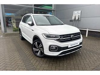 volkswagen t-cross - 1.0 tsi 110 r-line 5dr dsg