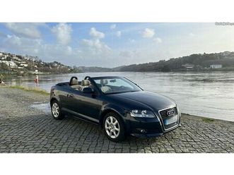 audi a3 cabrio 2.0 tdi f1 cx. automática (câmara + gps) janeiro/10