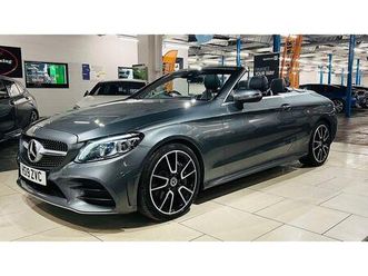 2.0 c300 amg line (premium) cabriolet g-tronic+ euro 6 (start/stop) 2dr