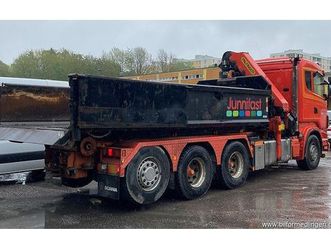 scania r r480 8x4 euro anväxlare lågmilare