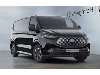 ford transit connect transit custom e-custom skåp trend 340l lwb elmotor 100kw 13