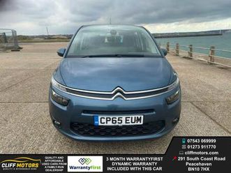 2016 citroen grand c4 picasso vtr+ - new years mot - 7 seats - £20 road tax - ulez compliant