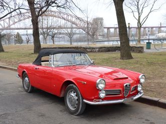 1963 alfa romeo 2600 spider