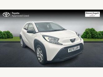 toyota aygo x pure hatchback's 1.0 vvt-i pure euro 6 (start/stop) 5dr
