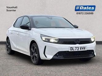 2023 vauxhall corsa corsa 1.2 turbo 130 ultimate 5dr auto hatchback hatchback petrol automatic