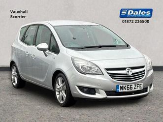 2017 vauxhall meriva meriva 1.4i 16v tech line 5dr estate mpv petrol manual