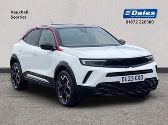 2023 vauxhall mokka mokka 1.2 turbo 136 gs 5dr hatchback hatchback petrol manual