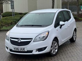 2016 vauxhall meriva 1.4i 16v life 5dr mpv petrol manual