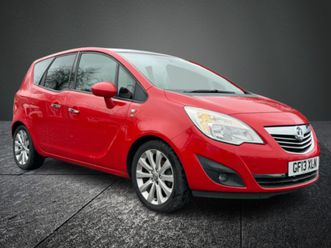 2013 vauxhall meriva 1.4t 16v se 5dr mpv petrol manual