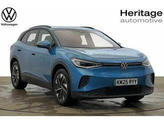 volkswagen id.4 - 210kw match pro 77kwh 5dr auto