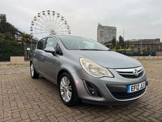 2012 vauxhall corsa 1.2 se 5dr hatchback petrol manual