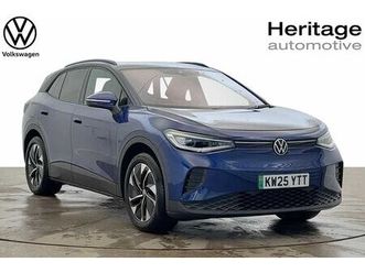 volkswagen id.4 - 210kw match pro 77kwh 5dr auto