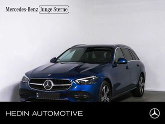 mercedes-benz c 300 e t-modell mit eq hybrid technologie mbux