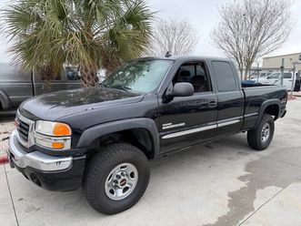 2007 gmc sierra 2500 hd classic sle 4x4 (extended cab) 6.6l lbz duramax diesel