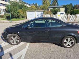 peugeot 307 cc cabriolet 1.6 16v schwarz