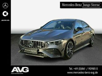 mercedes-benz amg cla 35 4m aerodynp. pano burm night mbem 19
