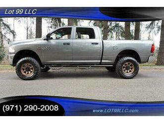 2013 ram 2500 diesel 4x4 4wd dodge tradesman 6.7l cummins lifted 20s 35 toyo mt