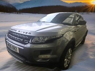 2015 land rover range rover evoque 2.2 sd4 pure 3dr auto [9] [tech pack] coupe diesel automatic