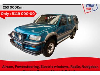 1999 isuzu kb 320 lx 4x2 double-cab