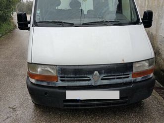 renault master carrinha 9 lugares abril/00