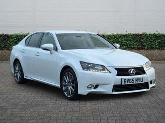 2015 lexus gs 300h 2.5 luxury 4dr cvt saloon hybrid automatic