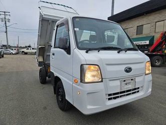 2009 subaru sambar 4wd kei dump truck