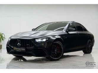 mercedes classe e 63 amg s 4m+! ultra full options! stage 2, 711pk!massage!