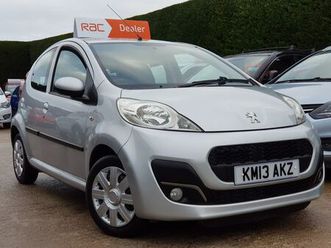 2013 peugeot 107 1.0 active 5d