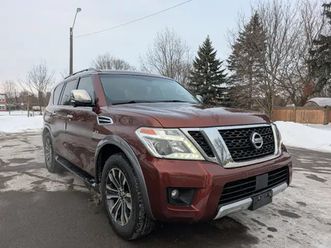2017 nissan armada sl • well maintained loaded