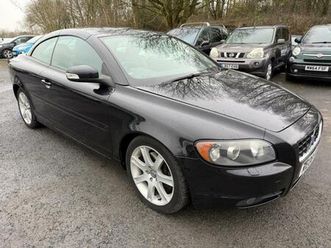 2008 volvo c70 d5 se 2dr geartronic convertible diesel automatic