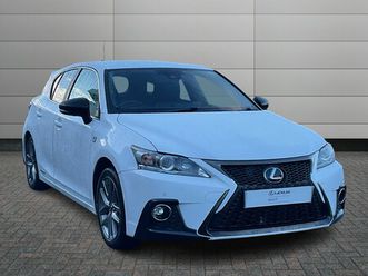 lexus ct lexus 200h 5dr 1.8 f-sport conv lhr pnav hatchback