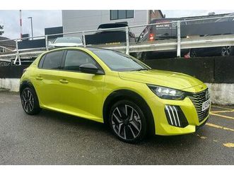 2025 peugeot 208 1.2 puretech gt puretech (100ps)