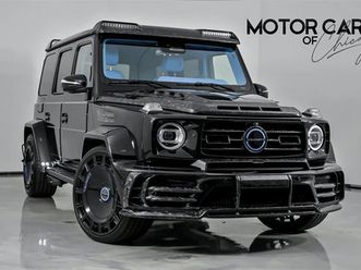 2025 mercedes-benz g-class amg g 63-genuine mansory build with docs!