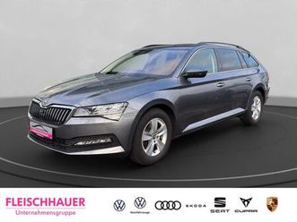 skoda superb combi ambition 1.5 tsi led+ahk+pano+app-c