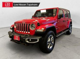 used 2020 jeep wrangler unlimited sahara