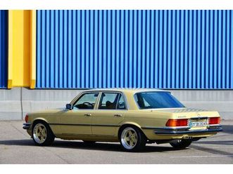 mercedes-benz mercedes w116 280 se oldtimer ahorngelb