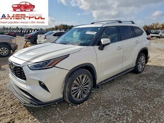 toyota highlander platinum 2021 3.5 benzyna 295km