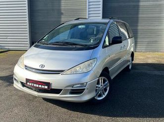 toyota prévia 2.4i 155ch / boîte automatique / 7 places / portes latérales coulissantes / radar de recul / radio / clim auto / moteur à chaîne