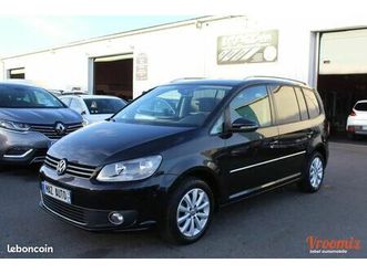 volkswagen touran 1.6 tdi 105 bluemotion business confort line