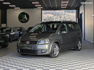 volkswagen touran 1.6 tdi 105cv cup dsg7 / 7 places / gps / radar / clim auto / crit'air 2