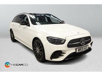 2021 mercedes-benz e-class 2.0d e220d amg line night edition premium plus estate 5d