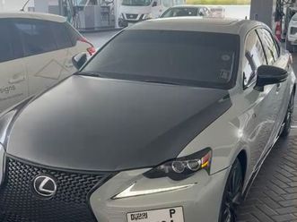 used lexus is 350 f-sport 2016