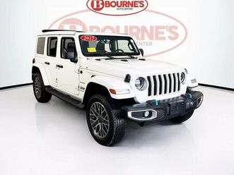 used 2023 jeep wrangler 4xe sahara high altitude