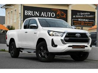 toyota hilux 2.4 d-4d 150ch x-tra cabine legende 2 places 4wd bva my25