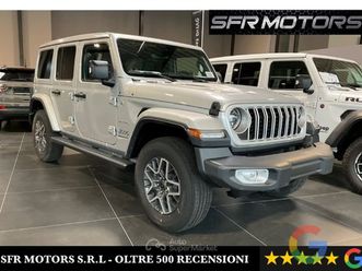 wrangler unlimited 2.0 turbo sahara *iva esposta*promo*
