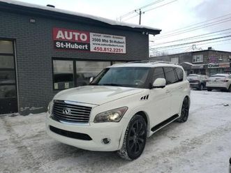 2012 infiniti qx56 7 places**ecran**banc chauffant**navigation**