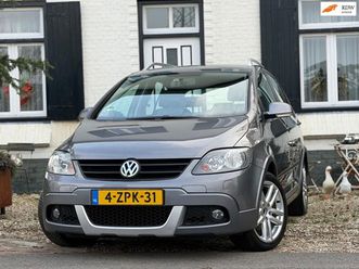 volkswagen golf - 1.4 tsi cross|stoelverwarming|navi|cruise|trekhaak|