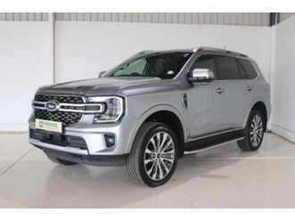 2023 ford everest 3.0d v6 platinum awd auto