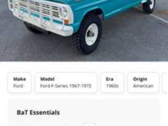 1969 ford f-250 crewcab highboy flareside 4x4