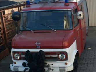 opel blitz feuerwehr auf 3,5t abegelstet! ...